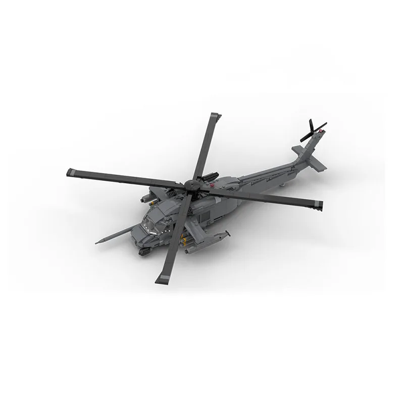 

978pcs MOC MH Pave Hawk Creator Expert Model Building Blocks Construction Toy Christmas Gifts DIY Creative Idea Education Brick