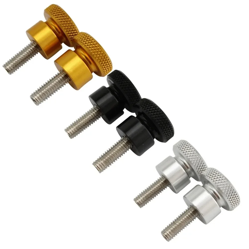 T100 Accessories Motorcycle Seat Bolt Tab Screw Quick Release Removal for Triumph Bonneville SE Scrambler Thruxton 865 2004-2015