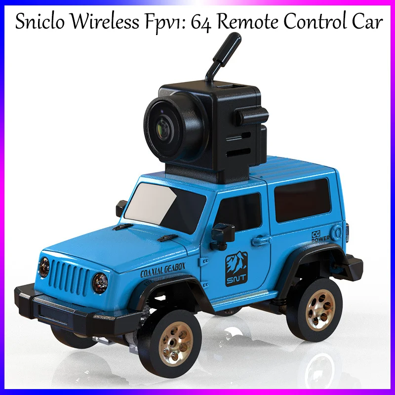 

Sniclo Wireless Fpv1: 64 Remote Control Car Rc Four-wheel Drive Boy Birthday Toy Climbing Off-road Vehicle Wrangler Gift