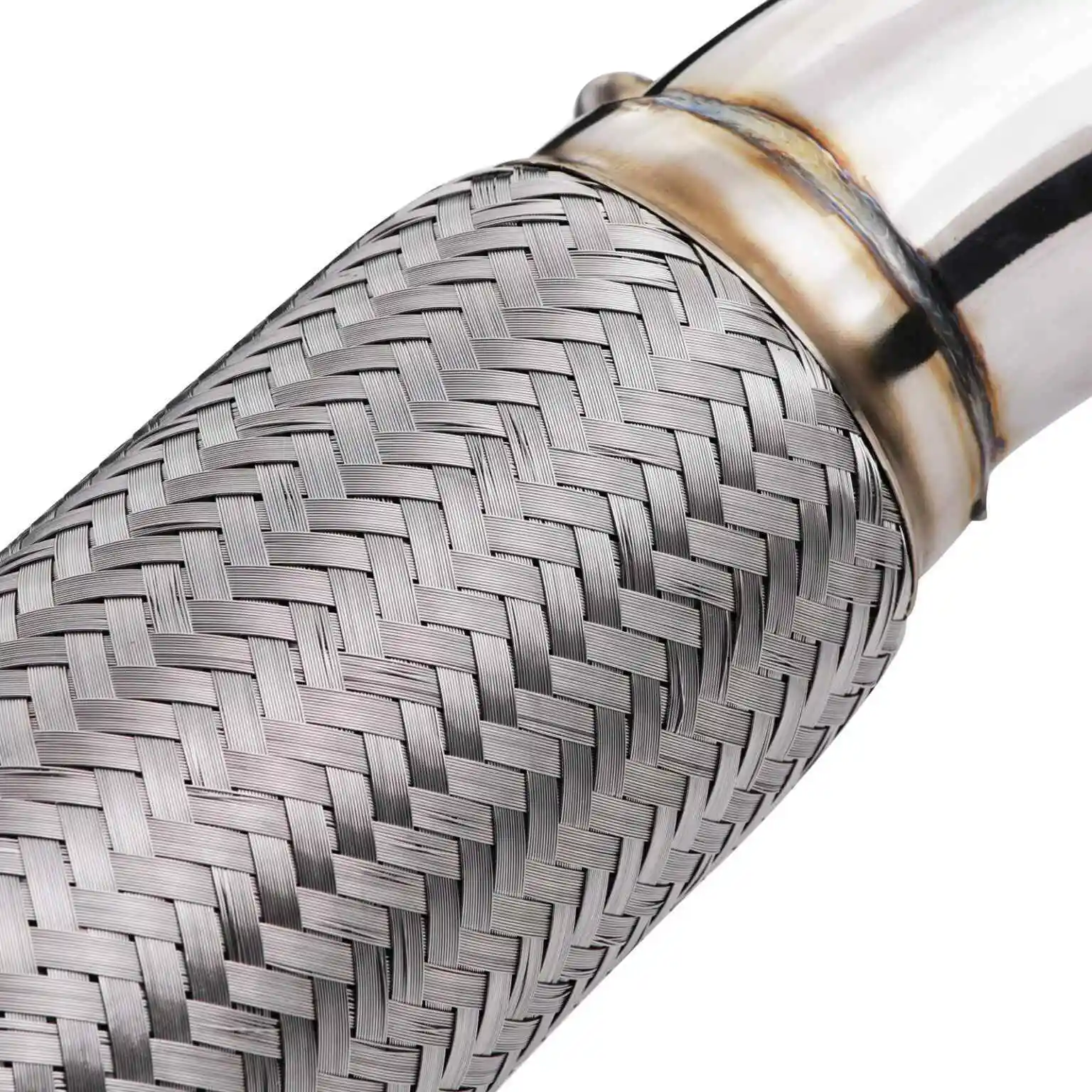 

VwGolf R MK7 Texhaust Pipe Motorcycle Manufacturer Customized Catalytic Converter Core Exhaust System Head Section