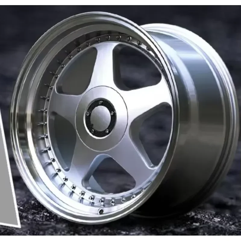 Factory Hotsale 17 18 19 Inch Forged Alloy Car Wheel for Passenger Car Wheels Rims 5*1143 Wheels 5*112 view 3