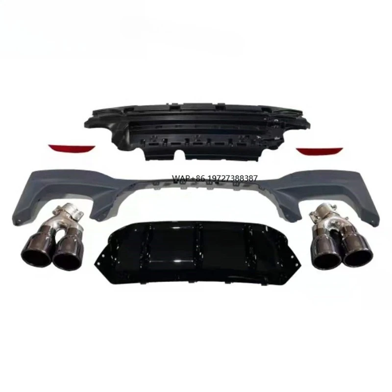 

Automobiles Body Parts for 5 Series G30 G38 M5 Rear Diffuser Back Tail Lip Exhaust Pipe Muffler Tip