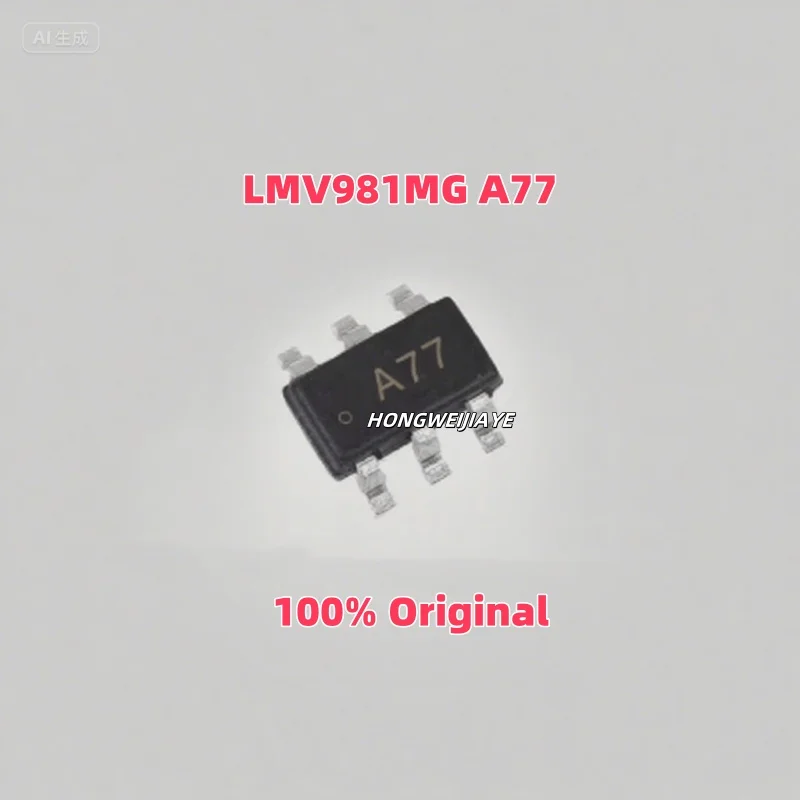 

10PCS 100% New LMV981MGX/NOPB LMV981MG A77 SC-70-6 SOT-363 Brand New Original Chips ic