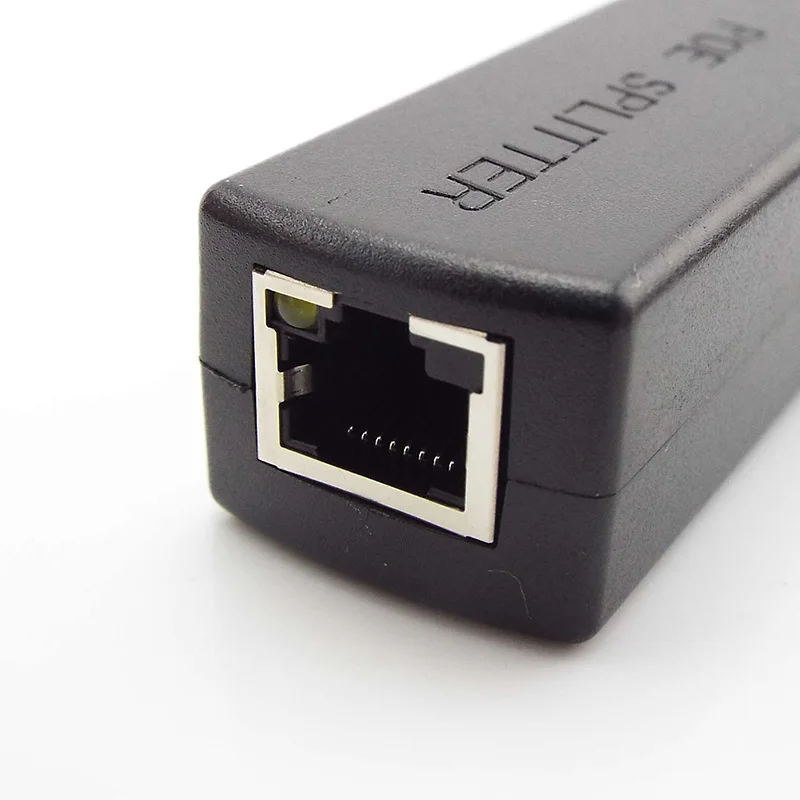 US/EU Plug 48V to 12V POE Splitter Connector Poe Power Adapter Injector Switch for CCTV IP Camera Wifi Cable Wall C4