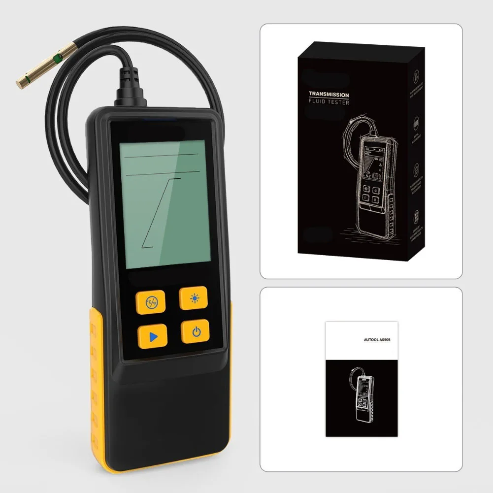 1PC AS505 Automotive Transmission Oil Analyzer With Moisture Detection And 800mm Hose Probe Handheld Analyzer Instrument Parts
