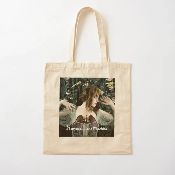 Florence Lungs 2021 Florence The Machine  Canvas Bag Printed Fabric Handbag Travel Designer Shopper Grocery Ladies Shoulder Bag