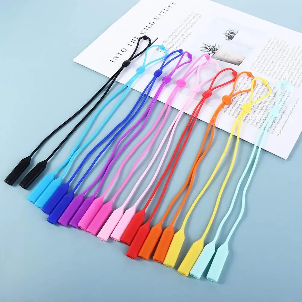 Reading Eyeglass Anti-lost Sunglasses Chain Silicone Glasses Lanyard Glasses Cord Holders  Glasses Chain Eyeglasses Straps