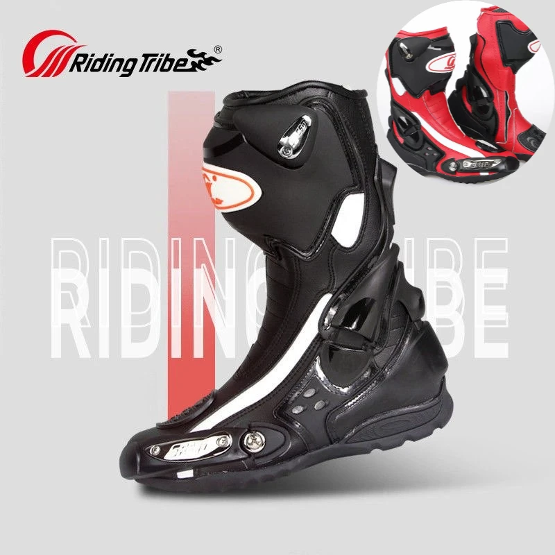 

Motorcycle Riding Shoes Men's Off-Road Riding Boots Road Racing Long Boots Four Seasons Anti-Fall Motorcycle Motocross boots