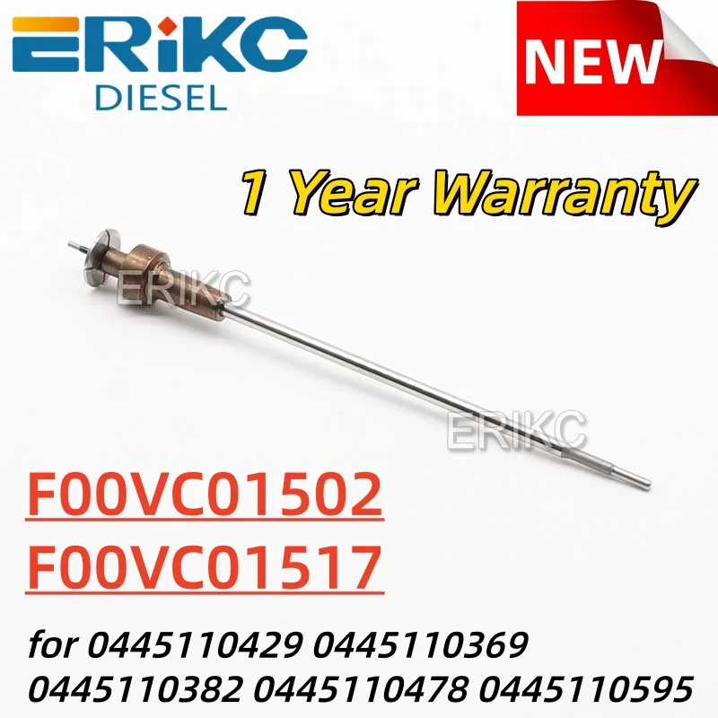 F00VC01502 F00VC01517 Pressure Control Valve 518 for Diesel Injectors 0445110429 0445110369 0445110382 0445110478 0445110595