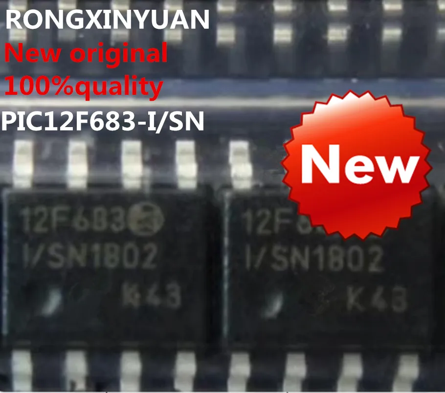 50PCS New original PIC12F683-I   PIC12F683-I/SN 12F683-I/SN PIC12F683 SOP8