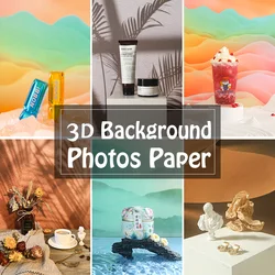 Hot 3D Backdrops Board Professional Camera Take Photo Background Paper for Photo Studio Photography Props Photoshoot Accessories