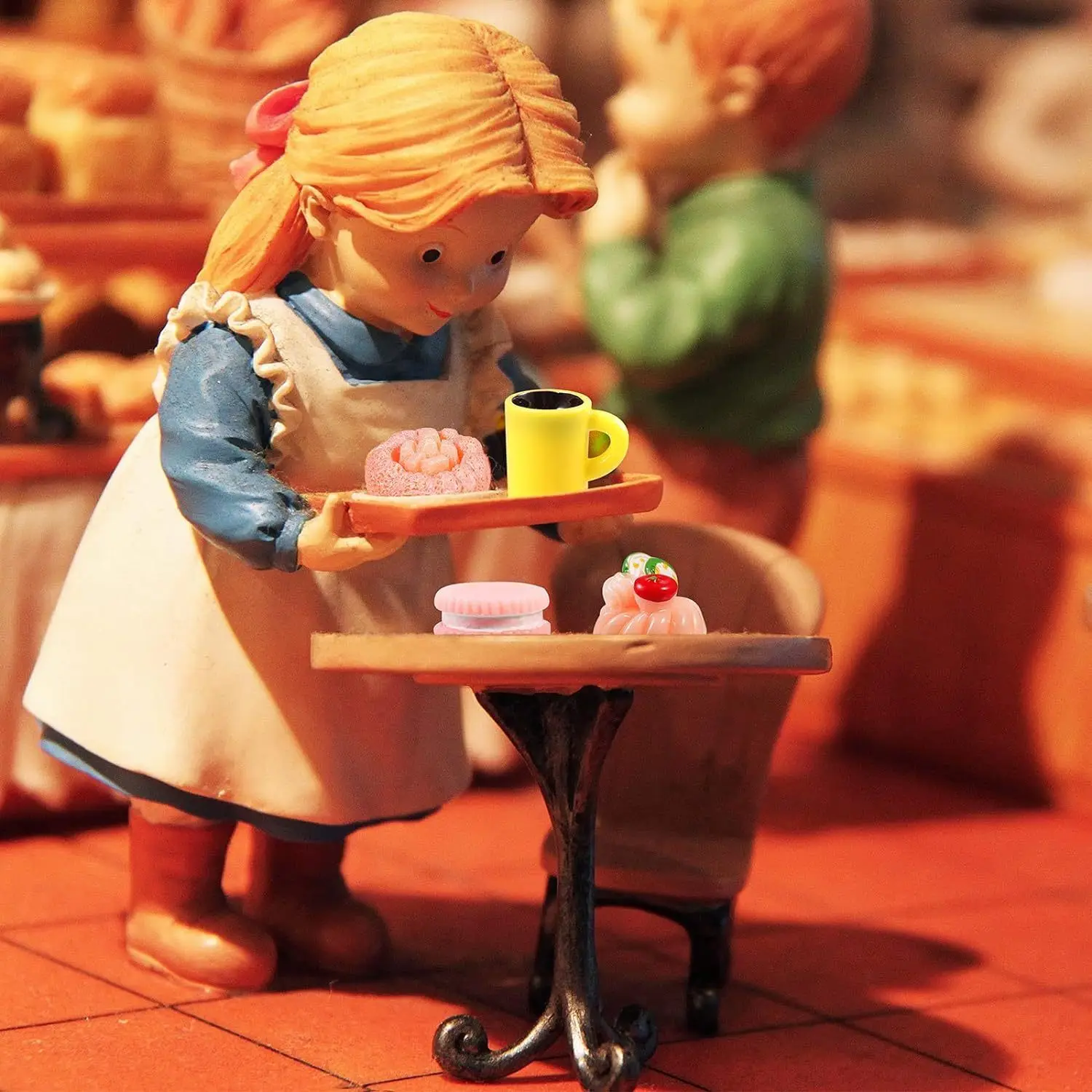 Miniatur-Lebensmittelspielzeug, gemischte Lebensmittel aus Kunstharz, Puppenküche, vorgeben, Spielzeug, geeignet für Puppenhaus, Küchenspielzeug, Miniatur-Lebensmittel aus Kunstharz – Detail 4