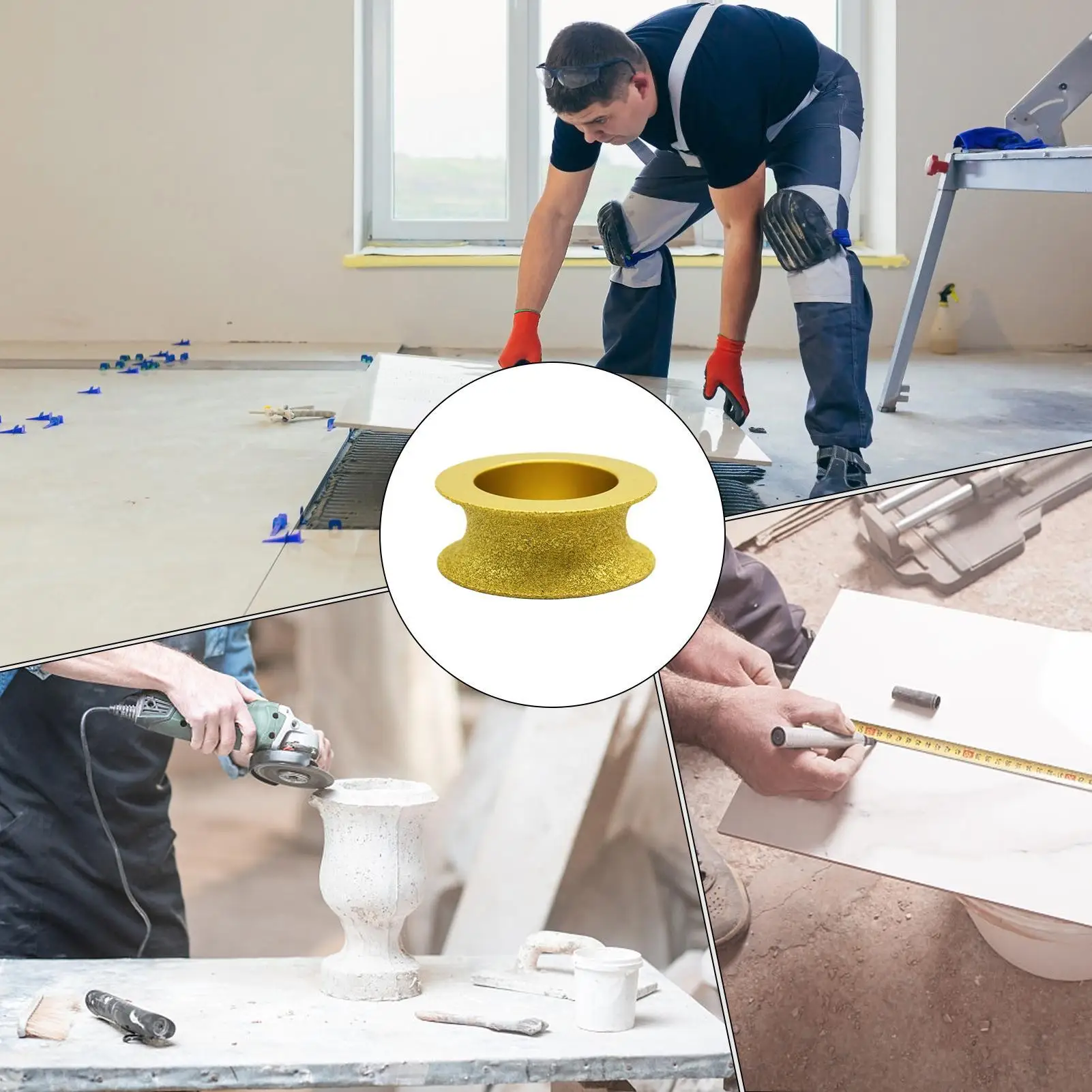 

Concrete Grinding Disc Granite Grinder Marble Edge Grinding Wheels For Contractors Fabricators Machinists Technicians Artists