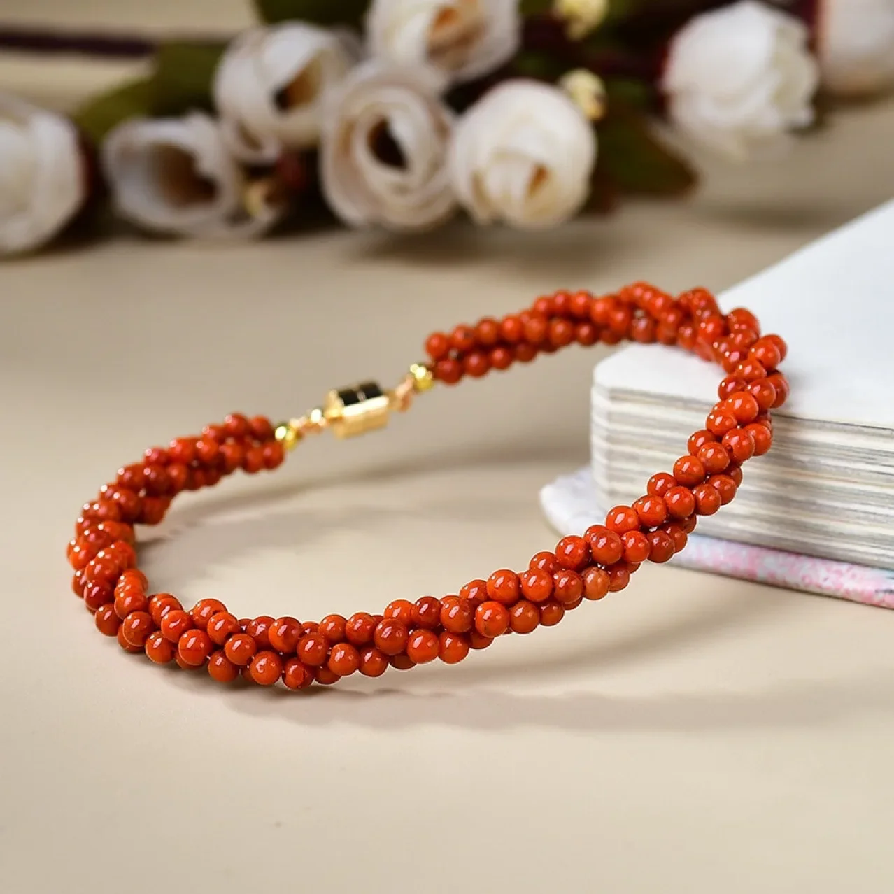 

Nanhong Agate Twist Bracelet, Women's Fashion Lucky Bracelet