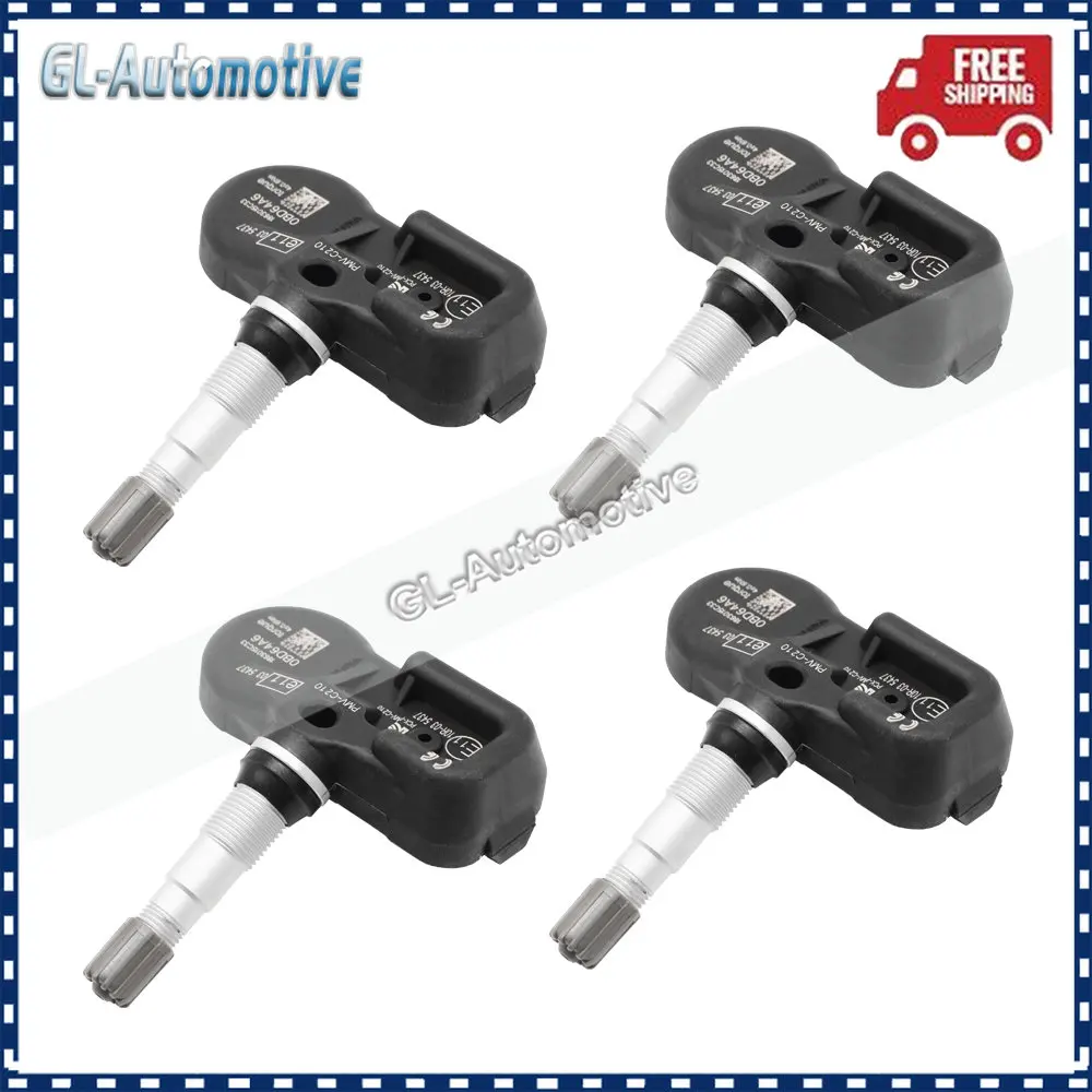 

4PCS 42607-02030 TPMS 433MHZ Tire Pressure Sensor for Lexus CT ES GS GX IS LC LS LX NX RC RX Toyota Highlander RAV4 Urban Tundra