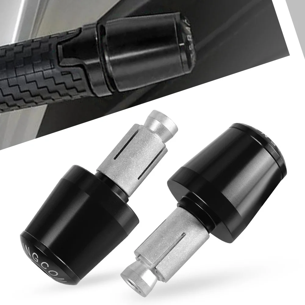 

7/8''22mm For Yamaha R3 MT07 MT09 R25 FZ6 FZ8 MT-03 Kawasaki Z750 Z800 Z1000 ER6N CNC Motorcycle Handlebar Grips Bar Ends Caps