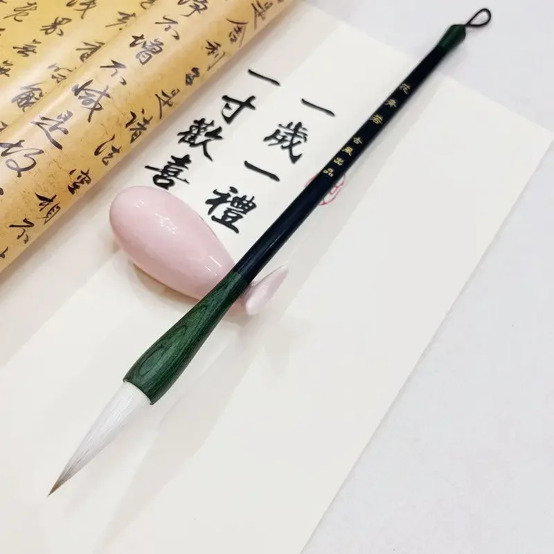 ปากกาพู่กันเขียนพู่กันหลายแบบ สำหรับเขียนแบบปกติ แบบวิ่ง แบบมาตรฐาน สำหรับการเขียนพู่กันแบบจีน ด้ามไม้จันทน์