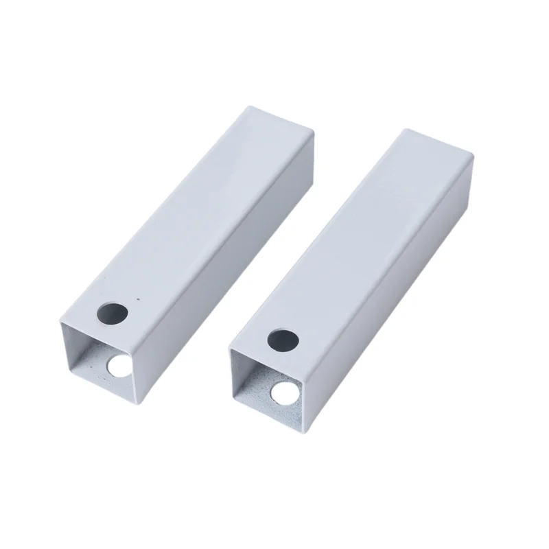 ABJY-1 قطعة مثبت السلم، سلم السقف، دعامة حائط فضية، ملحقات السلم، ثبات آمن، سهل الاستخدام