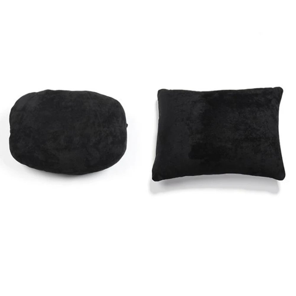 

For Tesla Model 3 Model Y Model X S Car Seat Headrest Neck Pillow Cushion Turn Fur Suede Headrest Backrest Waist