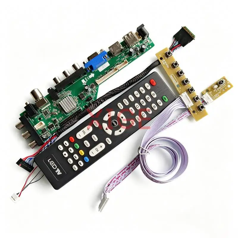 ドライブボードフィット-b101xtn01-ltn101at03-n101bge-claa101wa-1366-768-ラップトップディスプレイ-1366x768-dvb-usb-av-vga-hdmi-lvds-40-ピン-diy-キット