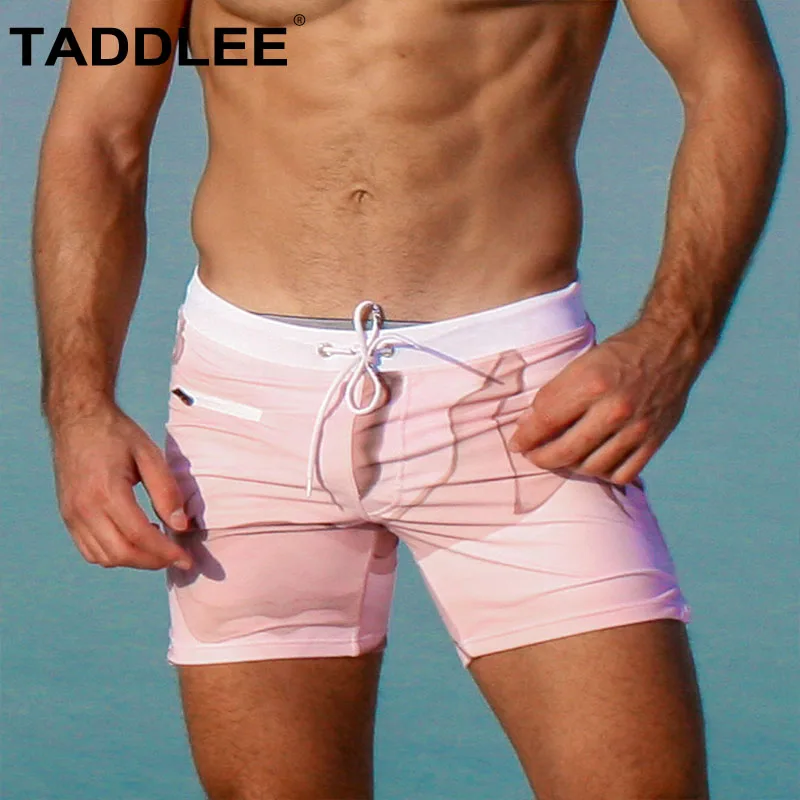 

Taddlee Brand Men's Swimwear Swim Brief Boxer Swimsuits Men Short Swim Shorts Trunks Bikini Bathing Suits Square Cut Sexy Gay