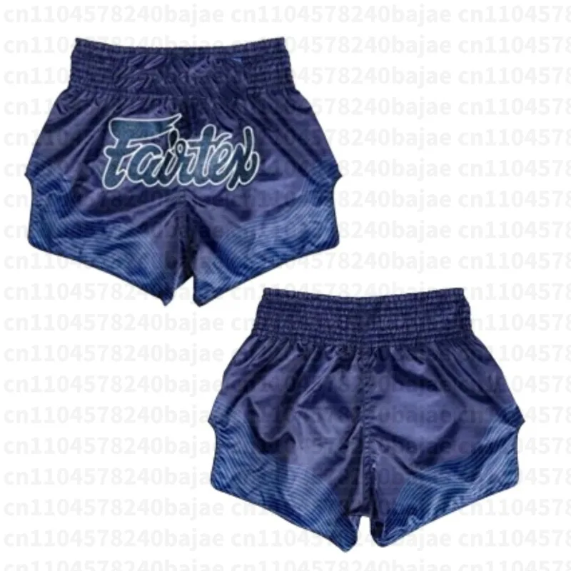 Thai Boxing Shorts for Adult Men and Women Kid- Boxing Training and Muay Thai Fighting Exercise Shorts