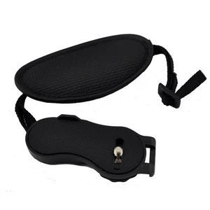 Tali Pergelangan Tangan Kamera Tali Pergelangan Tangan Pegangan Tangan Kulit PU untuk Kamera DSLR Cocok untuk Nikon Canon Tali Pergelangan Tangan PU Hitam Berkualitas Tinggi 8 skin canon eos r penjualan terbaik - №