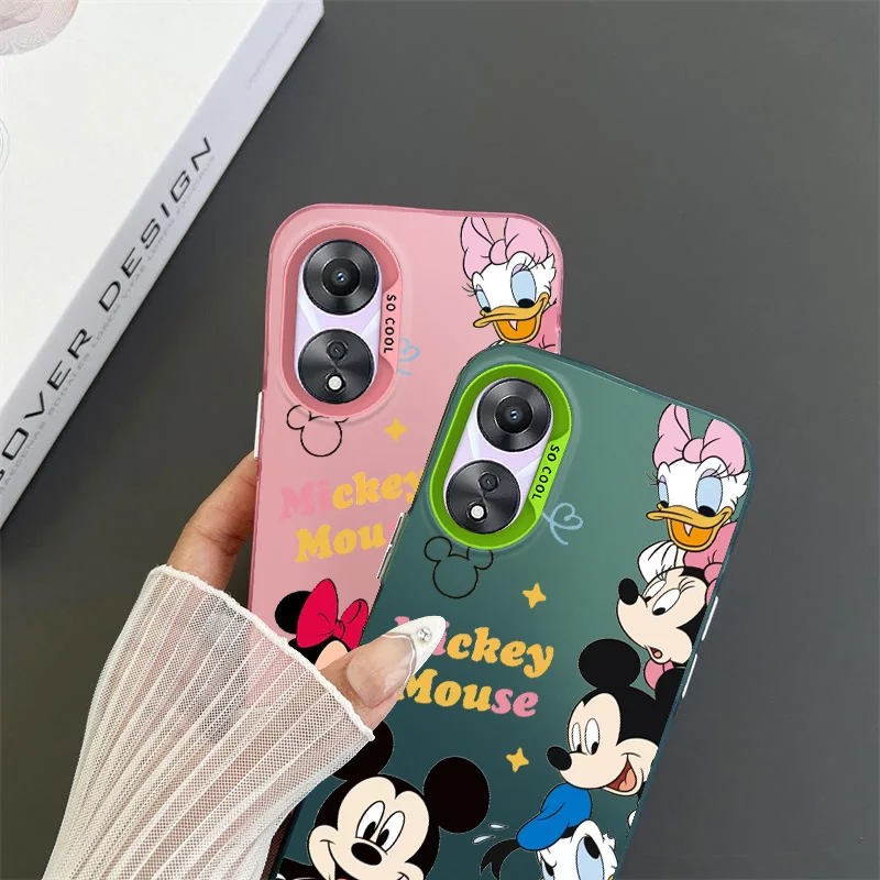 Mickey Mouse Disney For OPPO Realme 5 8 10 11 i Pro C 2 15 20 21 31 33 35 53 55 9i Colorful Phone Case Soft Funda Silicone Cover