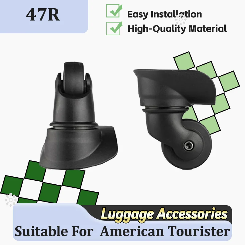 

For American Tourister 47R Wear-Resistant Upgrade Edition Luggage Case with Multi-Directional Wheels and Anti-Loosening Screws
