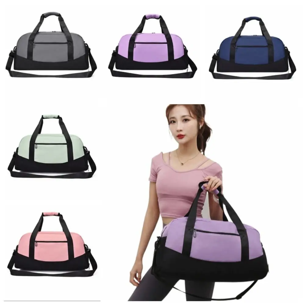 Large-capacity Yoga Large Handbag Dry Wet Separation Shoe Compartment Fitness Bag Multifunctional Oxford Gym Bag Pilates