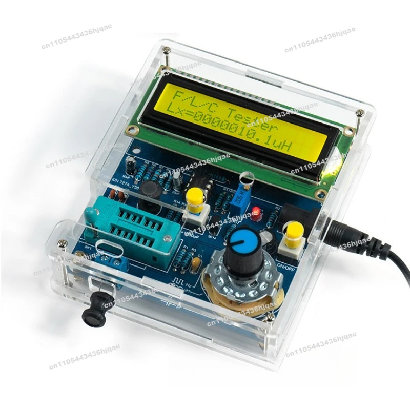 Capacitance Inductance Meter Frequency Measurement DIY Electronics Kit 51 Monolithic Tester Circuit Board Soldering Practice Kit