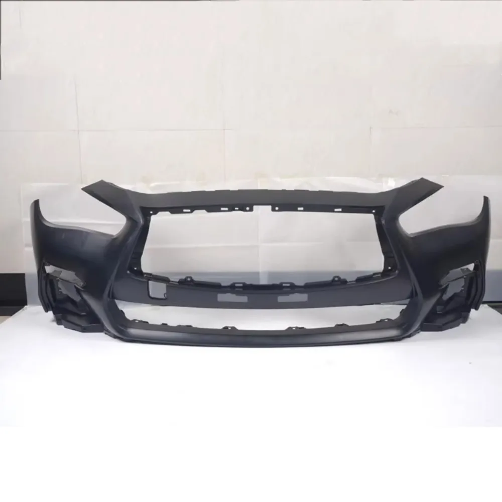 Front Bumper Grille Mask Assembly For Infiniti Q50 Modified Fog Lamp Bottom Grill Auto Accessories