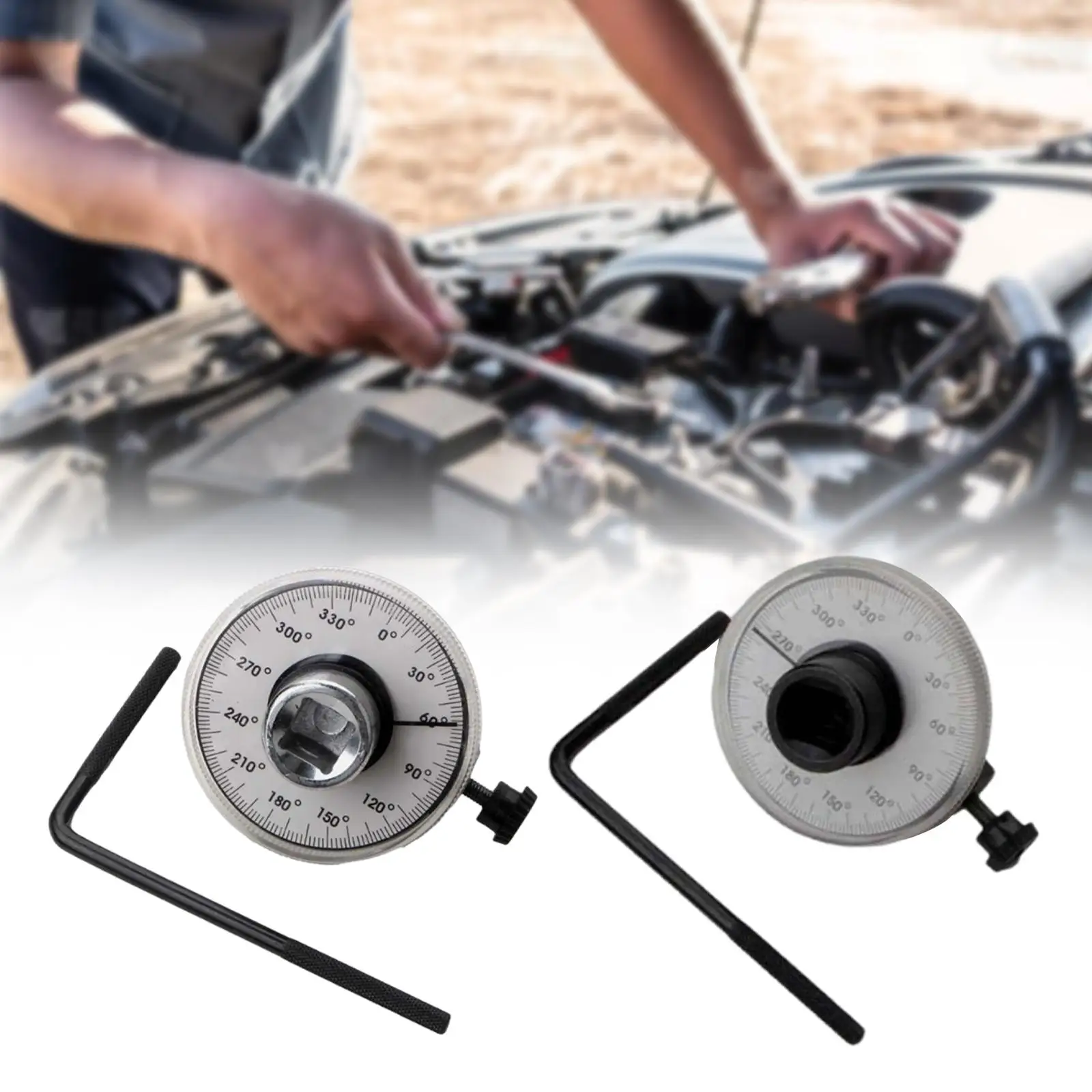 

1/2 Drive Torque Wrench Angle Meter Gift 1/2 inch Torque Wrench Angle Gauge Tool Torque Angle Gauge for Dad Auto Car Repair