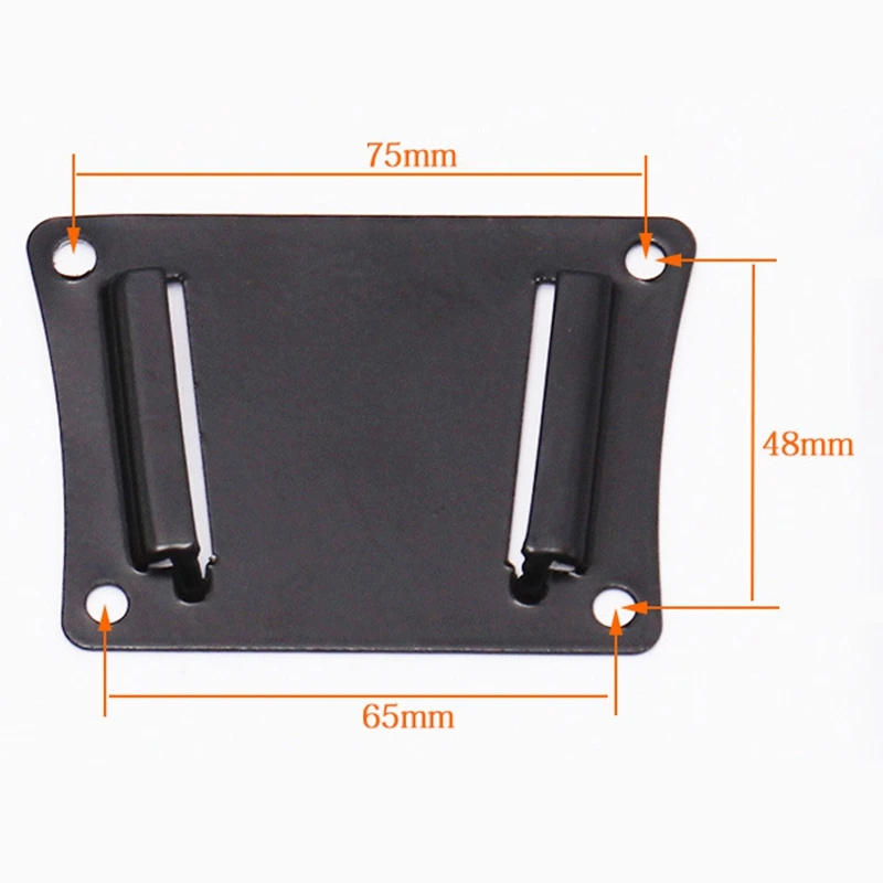 Suporte universal de montagem na parede para tela lcd led de 14-27 polegadas, altura ajustável, monitor, parede retrátil para vesa tv-a