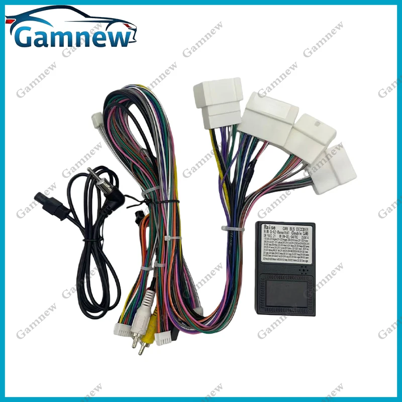 Car 16PIN Android Wire Harness Adapter Canbus Box Decoder For Renault Megane IV Koleos Talisman Scenic IV 2016+