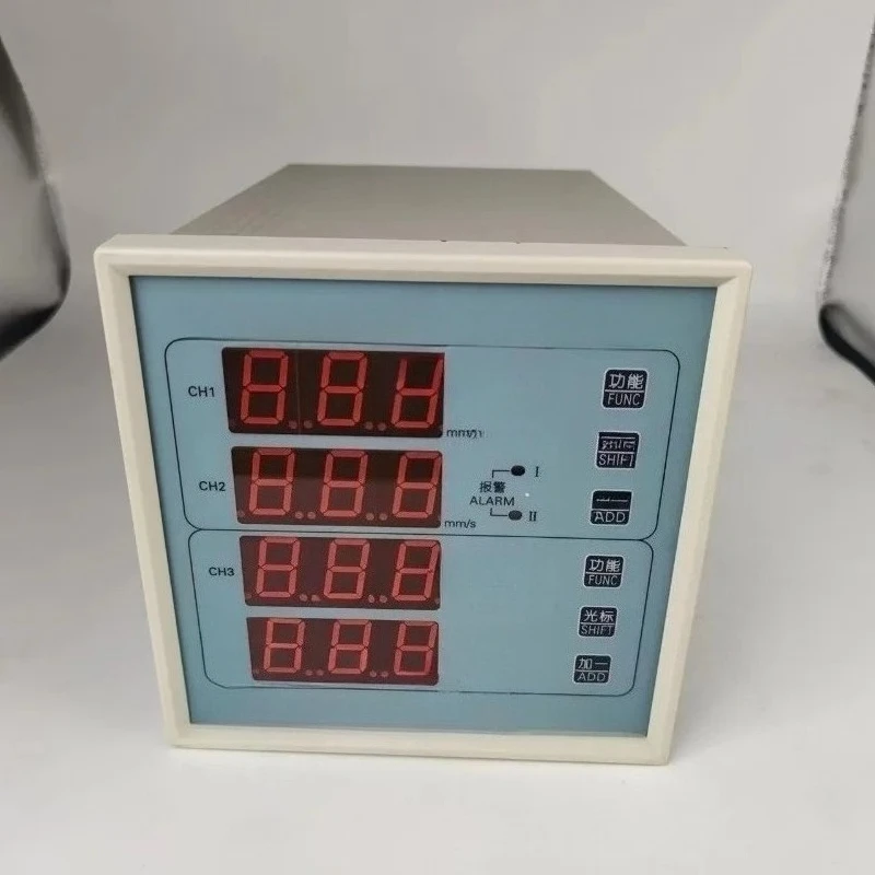 Wall-Mounted Vibration Intensity Monitor Monitoring Instrument