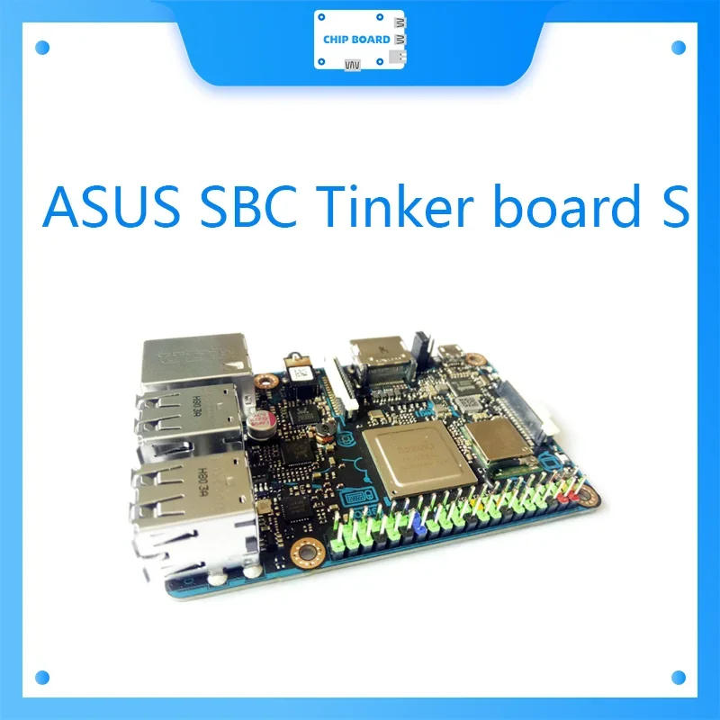 VoltSASUS SBC Tinker Board S RK3288 SoC 1.8GHz Quad Core CPU, 600MHz Mali-T764 GPU, 2GB LPDDR3 & 16GB EMMC TinkerboardS