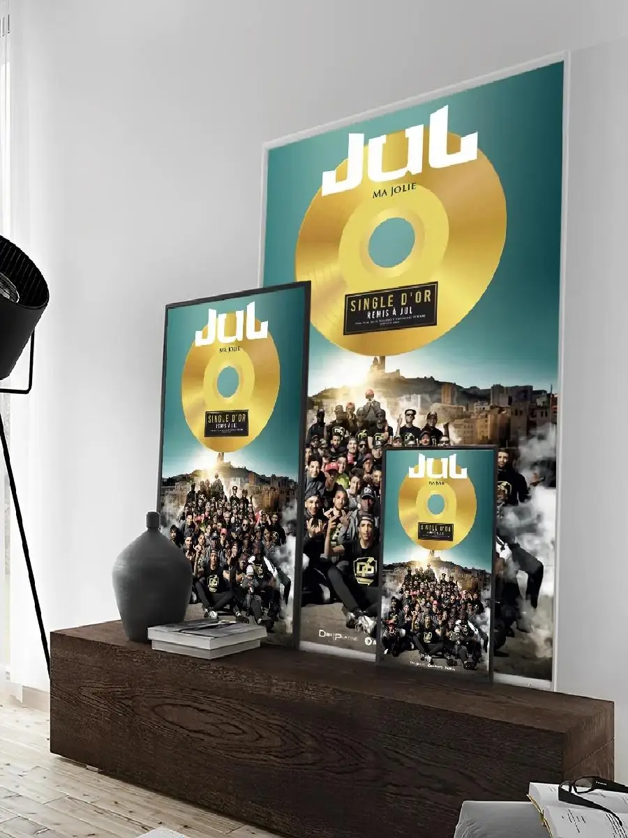 ملصقات كلاسيكية عتيقة من JuL Cest Pas Des Lol لديكور المنزل والمقهى وإكسسوارات غرفة فنية جدارية إسكندنافية