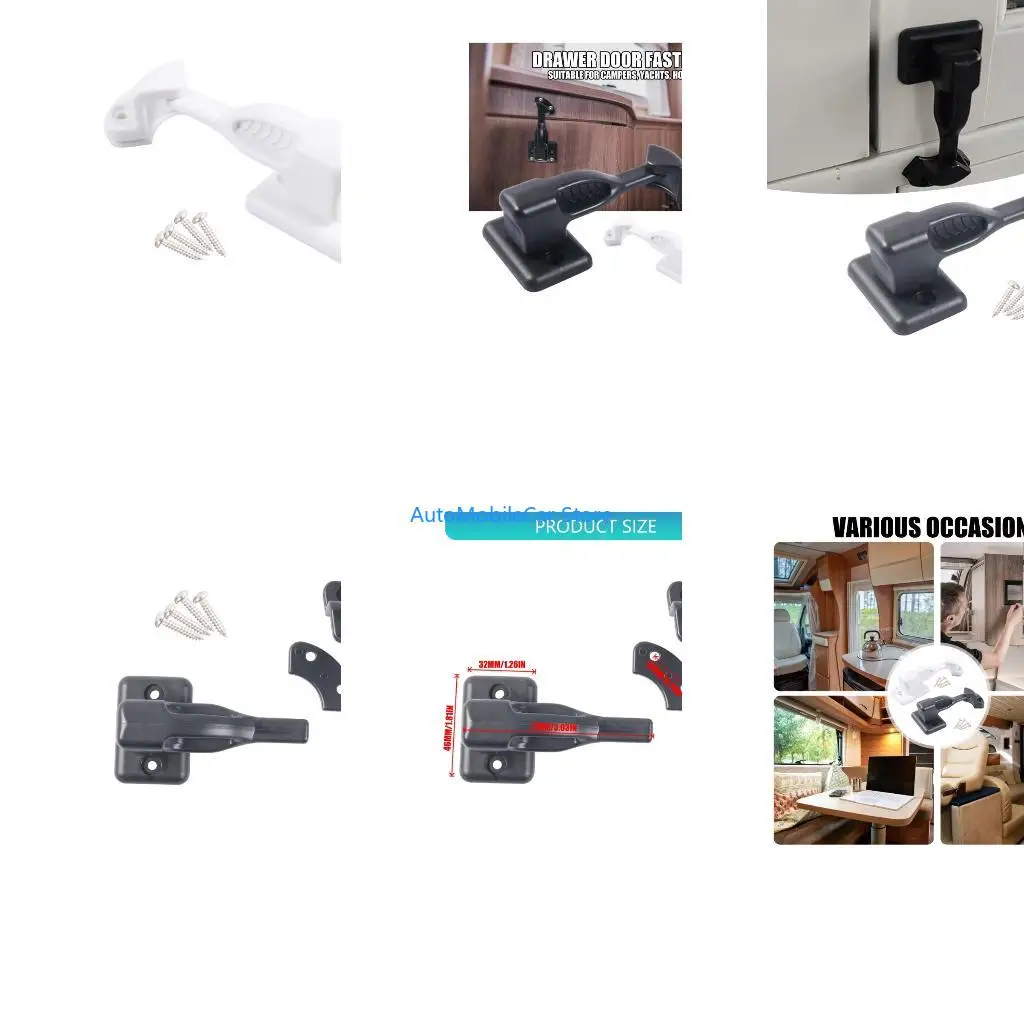 G8TE Door Retainer T Shaped Door Stoppers Caravans Accessory Door Retainer Holder