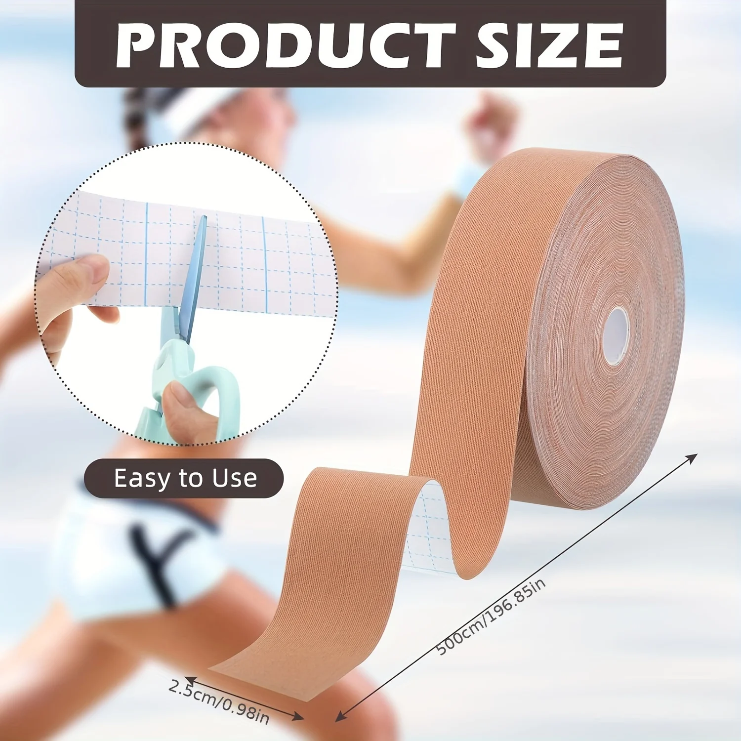 Лента для миофасциального лифтинга лица, приятная для кожи и дышащая для уменьшения морщин на лице, V-образная лифтинговая лента для поддержки мышц