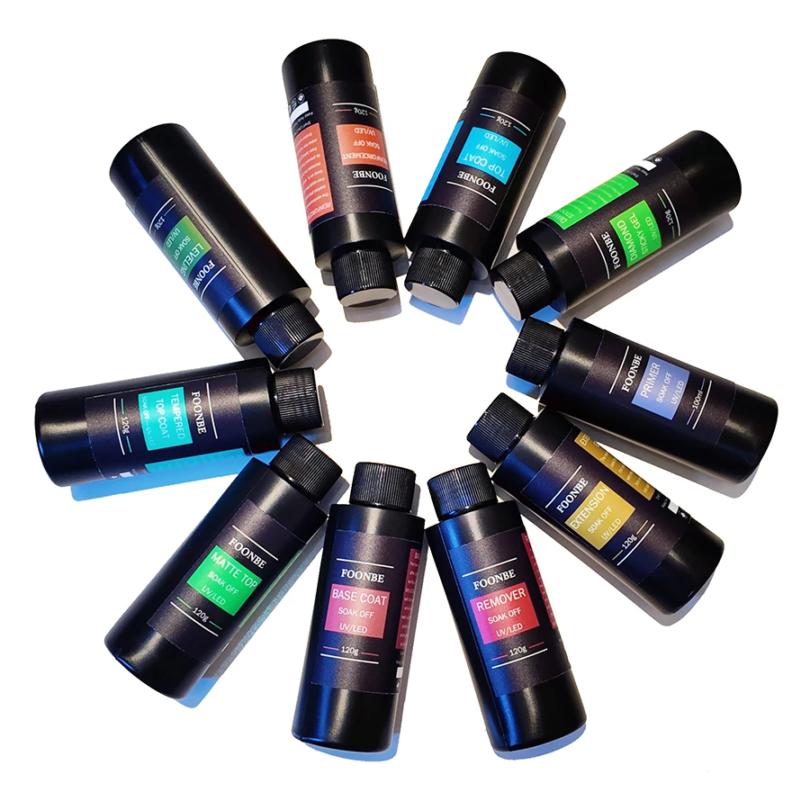 

120g Base Gel Super Top Coat Matte Tempered Top Coat Gel Polish Soak Off UV LED Gel Varnish Functional Gel Nail Salon