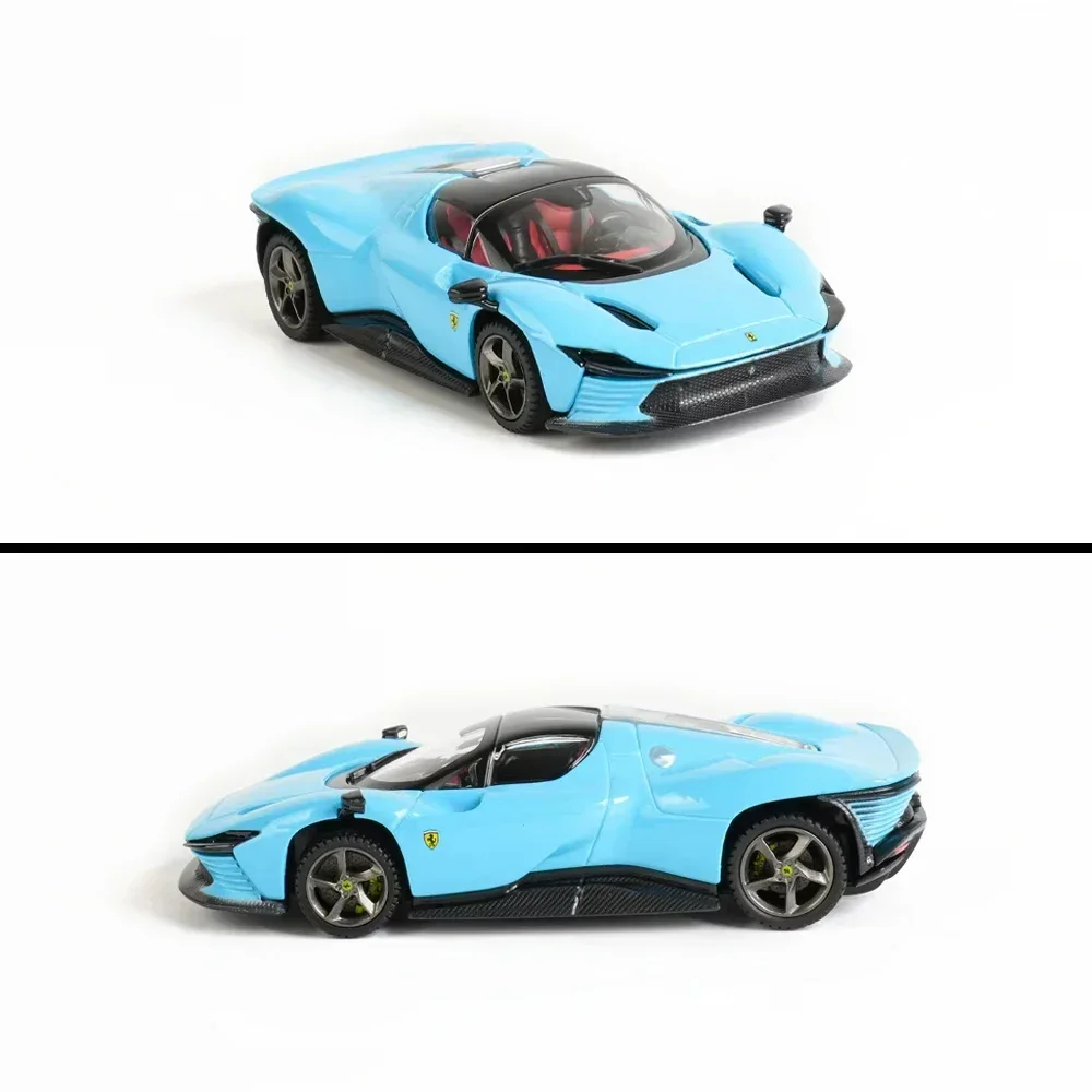 Bburago 1:43 فيراري دايتونا SP3 سبيكة ثابتة يموت يلقي نموذج سيارة فيراري تحصيل لعب أطفال بوي هدية #5