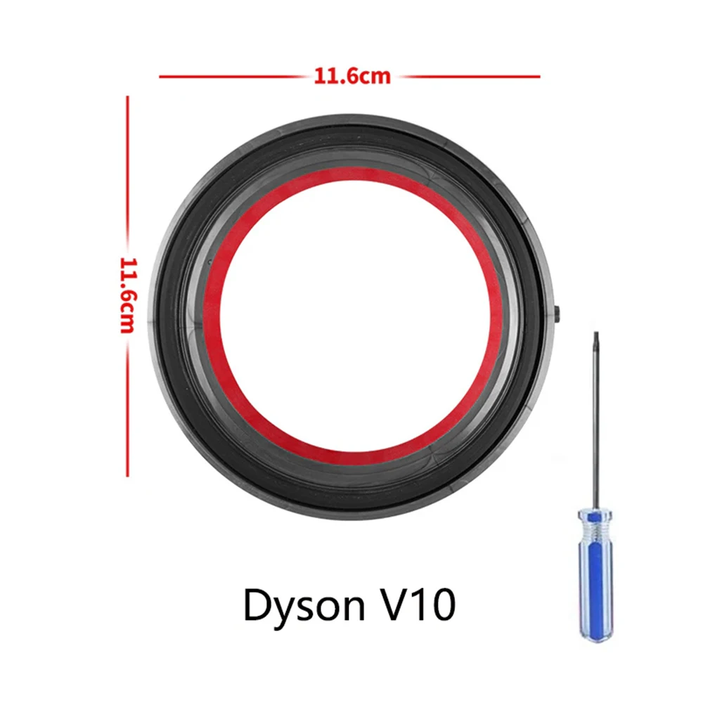 For Dyson V10 Vacuum Cleaner Dust Bin Top Filter Sealing Ring Replacement Dust Bucket Cleaner Spare Part