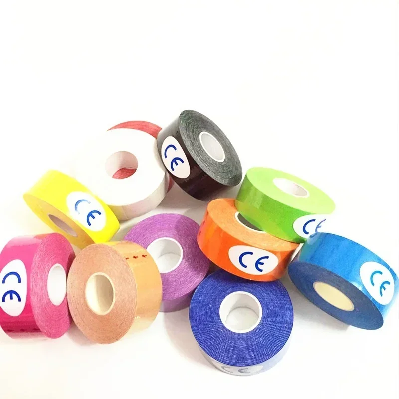 Taśma kinezjologiczna taśma kinesio taśma ochronna do deskorolki wysportowana elastyczna nakolannik ulga ból mięśni ochraniacze na kolana bandaż ściągający sprawności