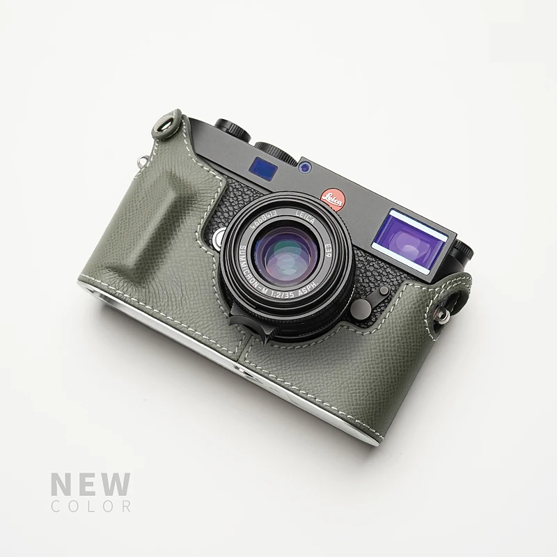 Mr.Stone voor Leica M11 Kleurrijke cameratas Beschermhoes Camerabody Kleurrijk handgemaakt leer