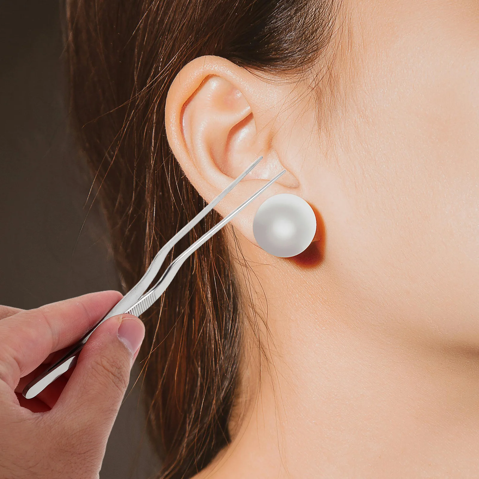 

4 шт. изогнутые пинцеты для ушей из нержавеющей стали, инструменты для удаления ушной серы, безопасная, нежная чистка ушей для дома, путешествий, спа-салона