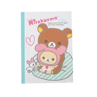 RosyPosy New Rilakkuma B5 Notebook 3 Pack Lined Pages Glue Bound Cute Cartoon Diary Journal For Office School Stationery Use 6