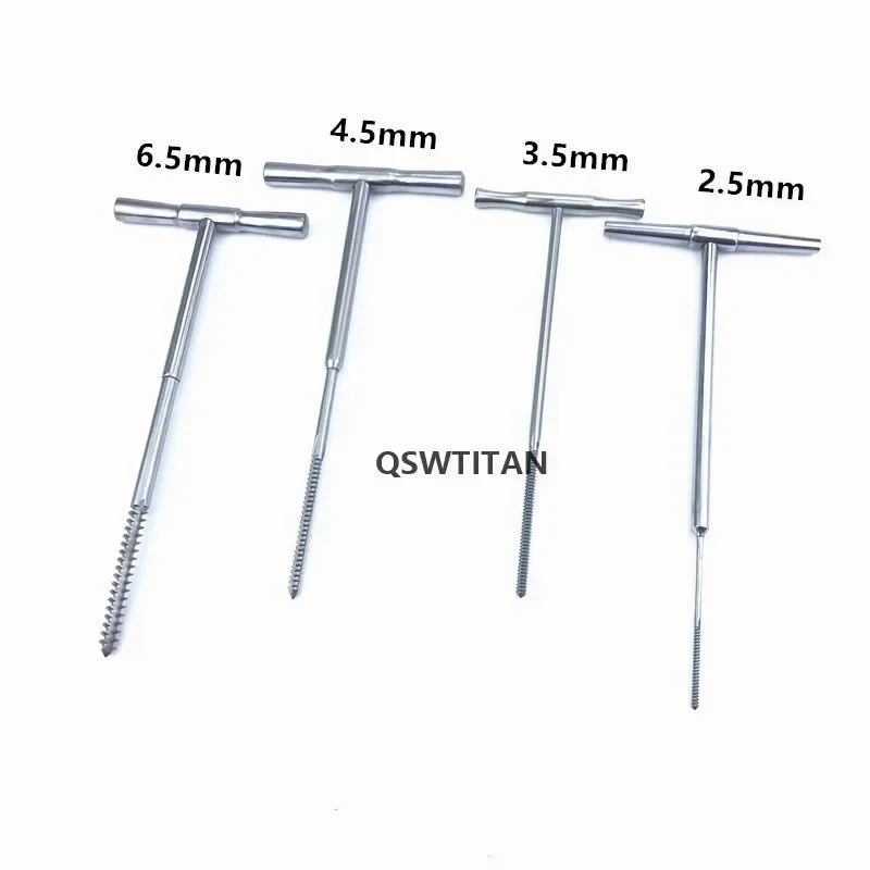 Orthopedic Tapping device Bone Tap with T Handle T-nails Stainless steel Veterinary orthopedics instrument