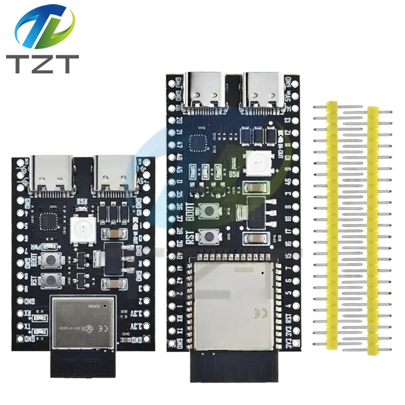 TZT TENG  ESP32/ ESP32-S3/ESP32-C3 Dual Type-C  Board ESP32-C3-DevKitM-1 ESP32-C3-MINI-1 ESP32-S3-DevKitC-1 N16R8