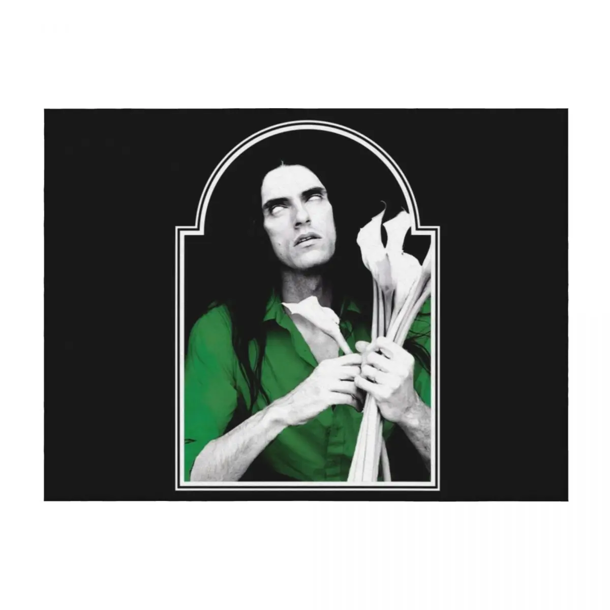 

Type O Negative Band Peter Steele Green Coffin Type O Negative Steele Throw Blanket Soft Beds decorative anime Blankets